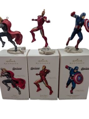 Hallmark Keepsake Avengers Ornament Thor Iron Man Captain America